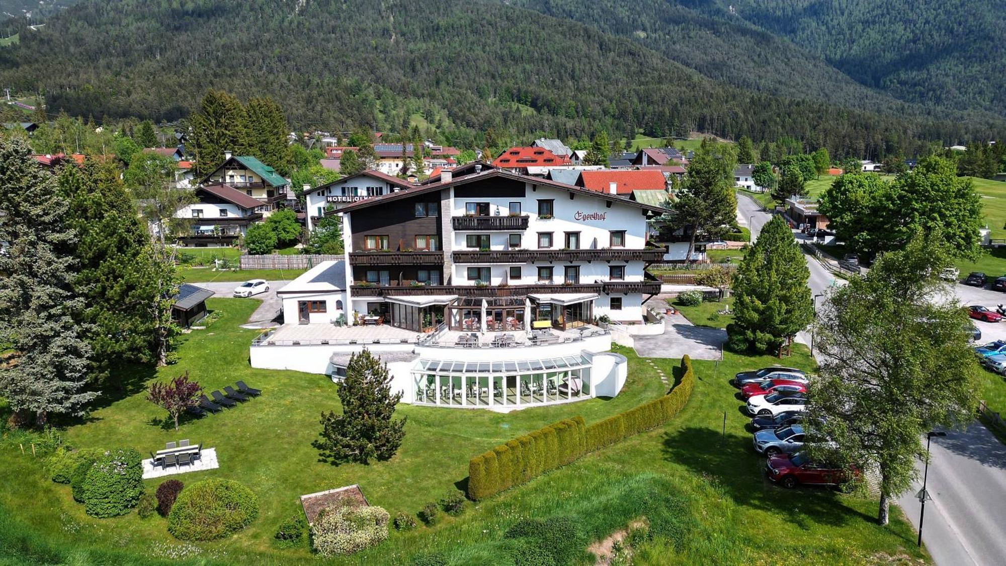 Hotel Egerthof Seefeld in Tirol Exterior foto